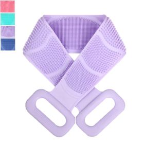 Silicone Back Scrubber - Purple