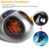 Electric Foot Massager Heat Therapy Kneading Air Compression Machine Intensity Time Setting Foot Pain Relief Massagers