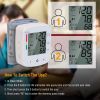 Blood Pressure Monitor Wrist Digital High Blood Pressure Cuff Heartbeat Tester