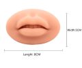 Microblading Reusable 5D Silicone Practice Lips Skin European Solid lip block For PMU Beginner Training Tattoo Permanent Makeup